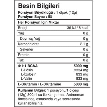 Bigjoy Sports BIG2 Bcaa + Glutamine Vişne 600 gram