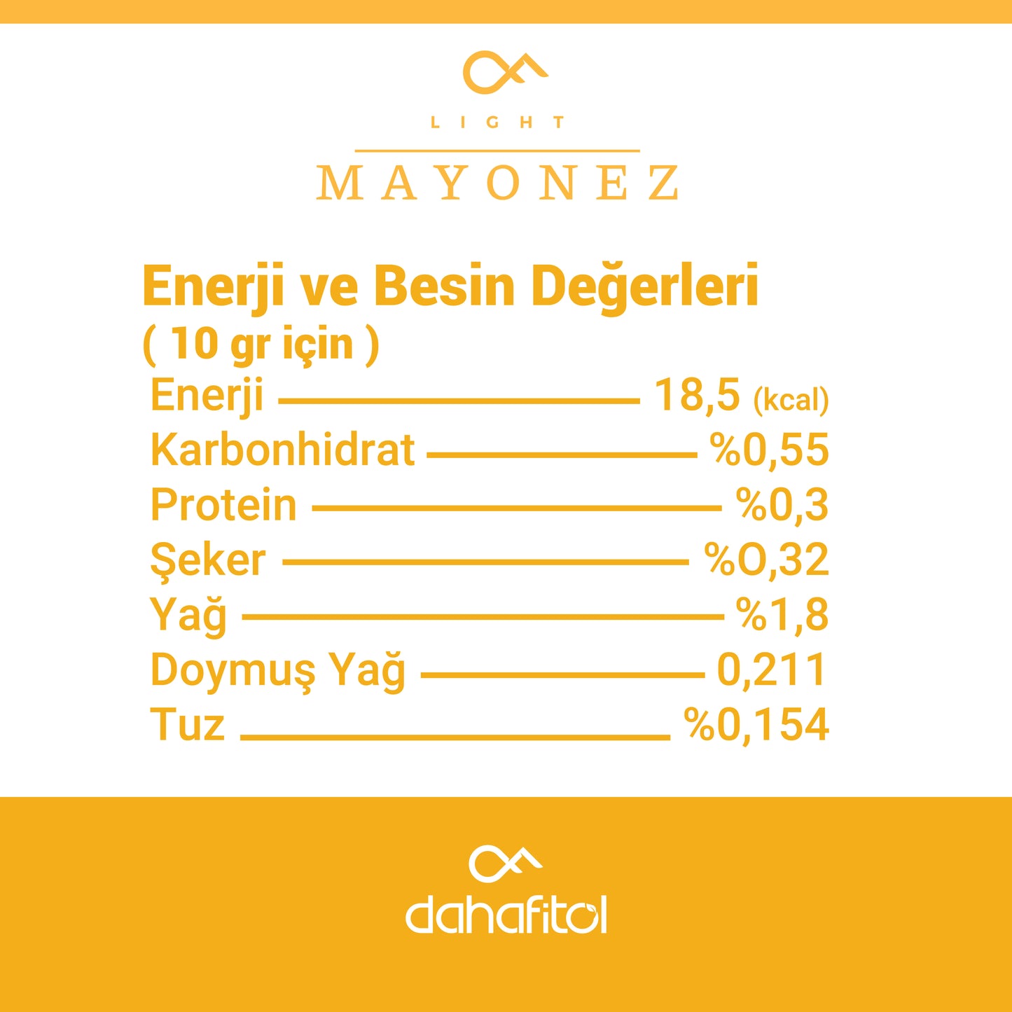 Şekersiz Mayonez 400 GR