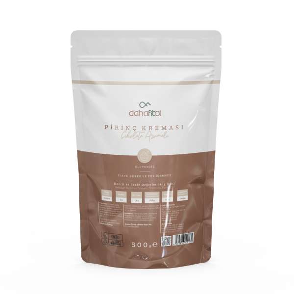 Çikolata Aromalı Pirinç Kreması 500 GR