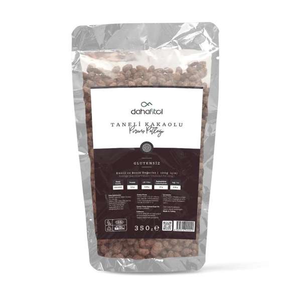 Taneli Kakaolu Pirinç Patlağı 350 GR