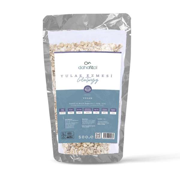 Glutensiz Yulaf Ezmesi Organik 500 GR
