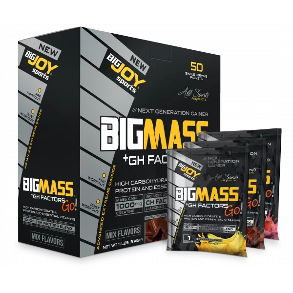 Bigjoy BIGMASS GO GH Factors 50 Servis Çilek