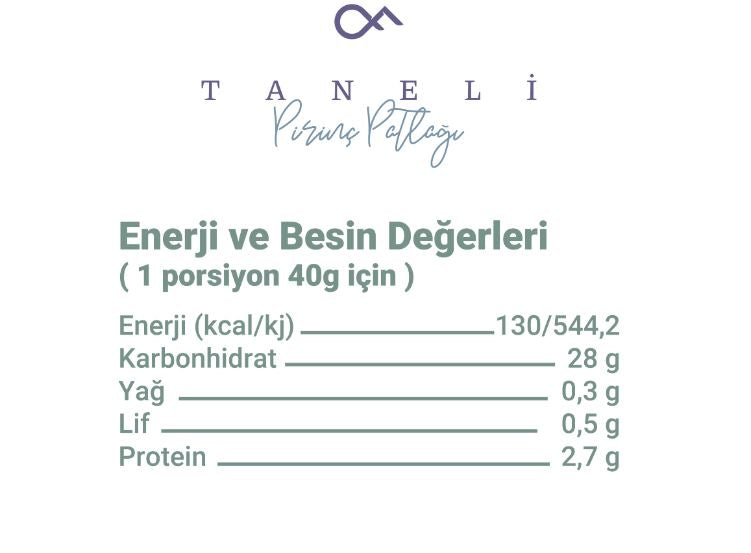 Taneli Sade Pirinç Patlağı 350 GR
