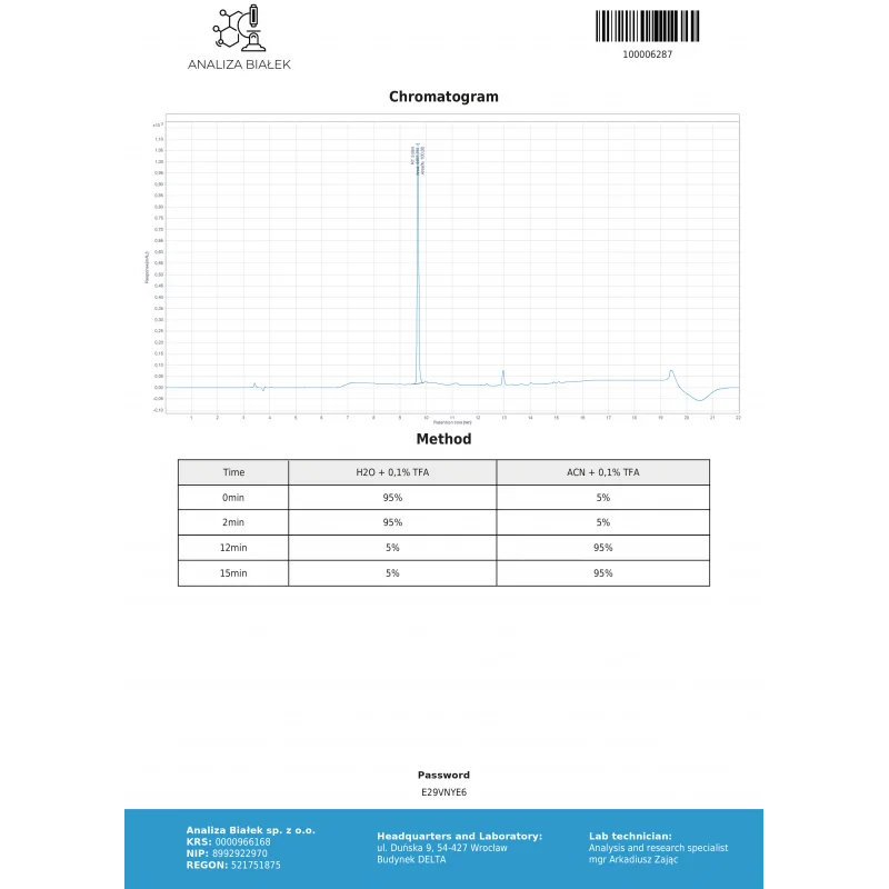 BİO LAB FRAGMENT 176-191 5 mg