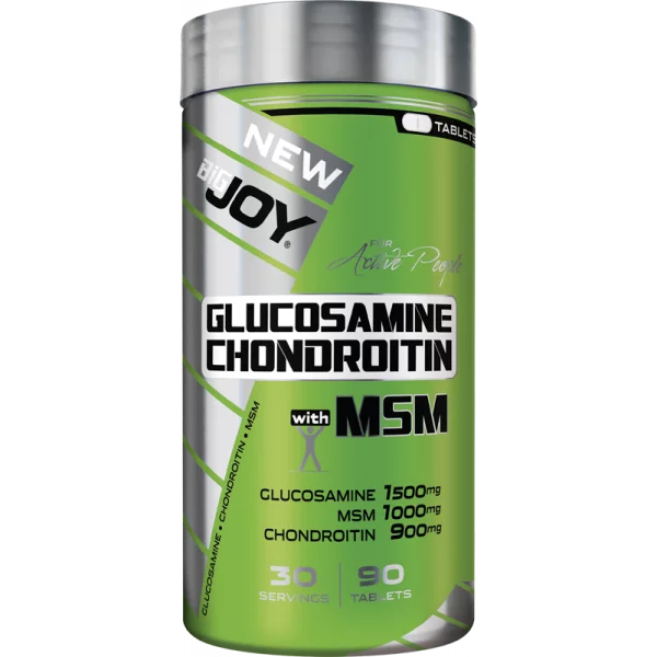 2 ADET Bigjoy Glucosamine Chondroitine MSM 90 Tablet