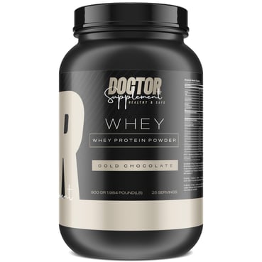 Doctor Supplement Golden Whey 900 GR 25 Service Chocolate Flavor