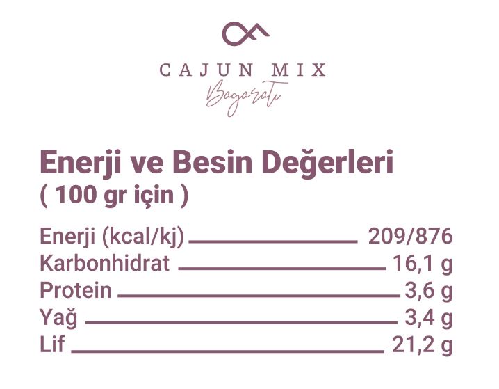 Cajun Mix Baharatı 100 GR