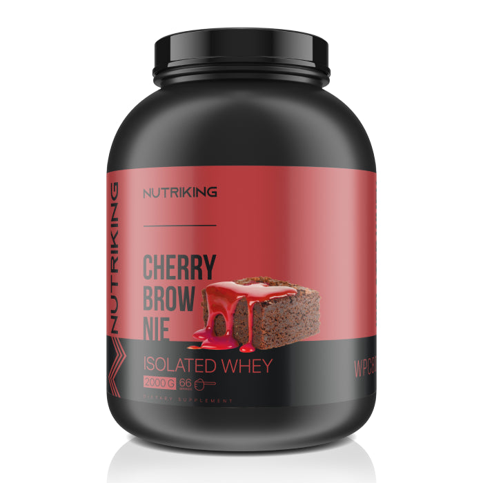 2 ADET NutriKing İzole Whey Vişneli Brownie 2000GR
