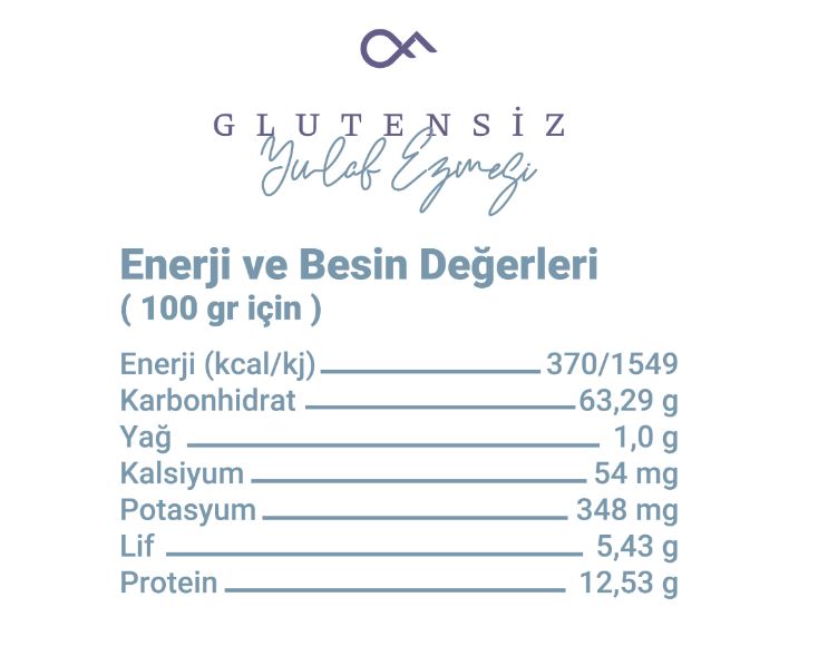 Glutensiz Yulaf Ezmesi Organik 500 GR