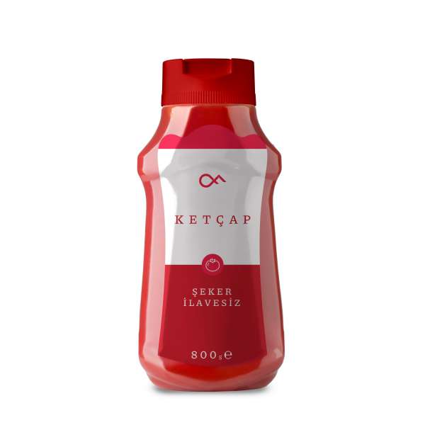 Şekersiz Ketçap 800 GR
