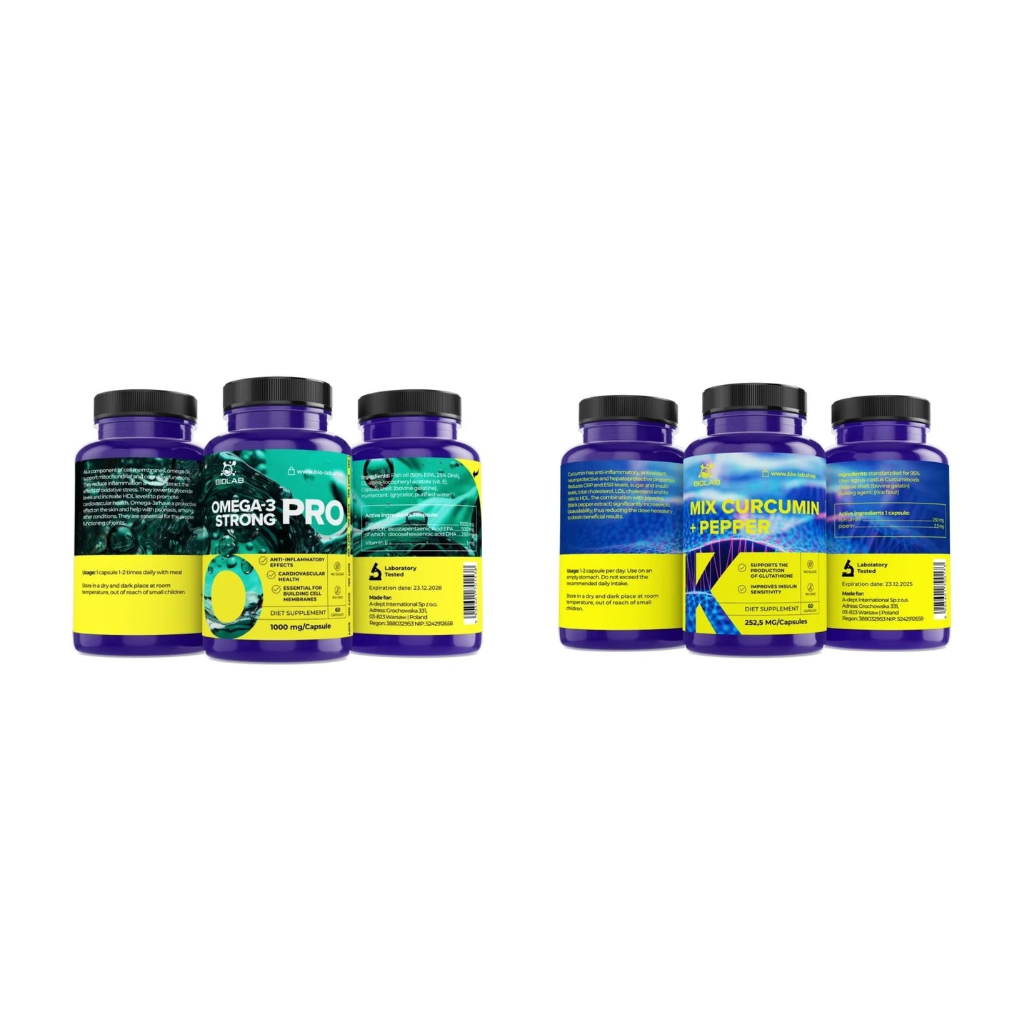 OMEGA 3 + CURCUMIN PEPPER