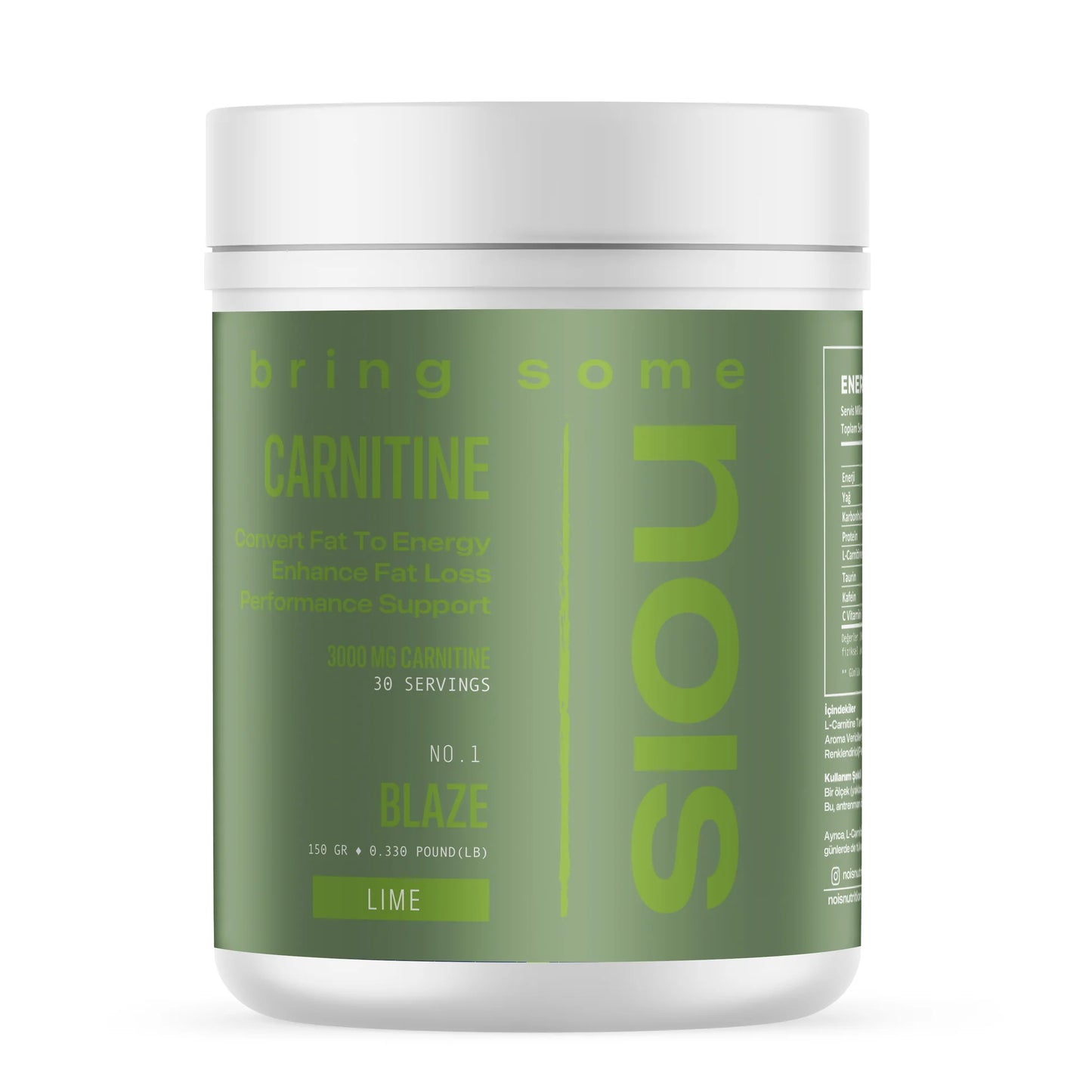 NOIS CARNITINE "BLAZE" LIME