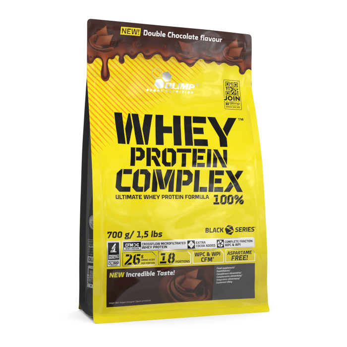 Olimp Sport Whey Protein Complex 100% Double Chocolate - 700g