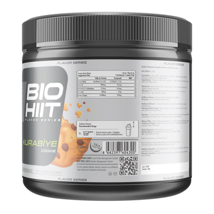 BİO HİİT KURABİYE AROMASI 150 GR