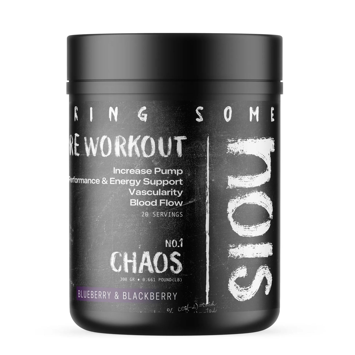 NOIS PRE WORKOUT "CHAOS" Yaban Mersini & Böğürtlen