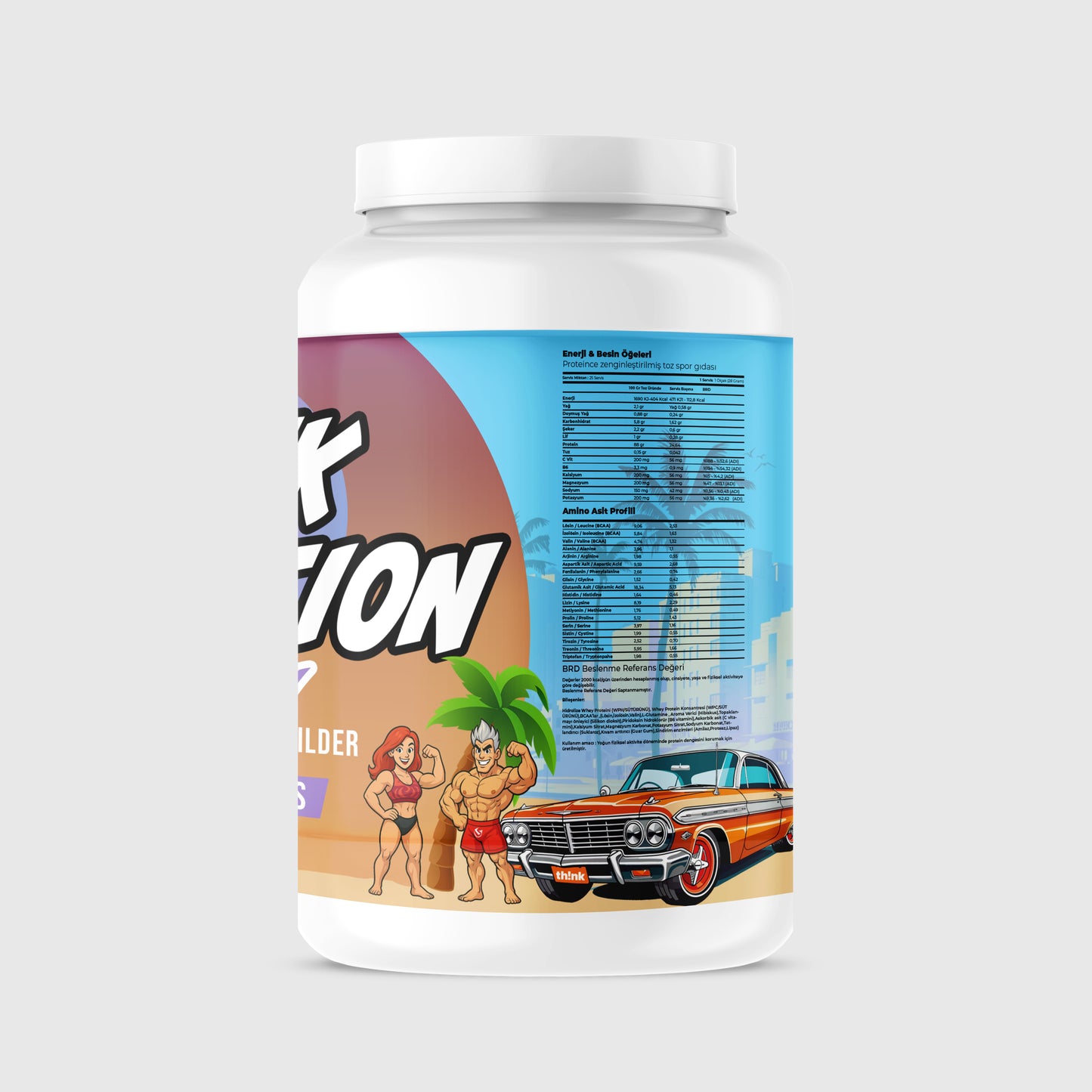 THINK SENSATION ELITE WHEY PROTEİN BERRY HIBISCUS AROMALI 25 SERVİS